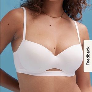 Third love, 24/7 cotton T-shirt, bra 34F (34DDD) Used Good Condition